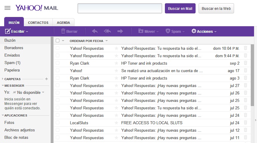 Yahoo.es entrar correo